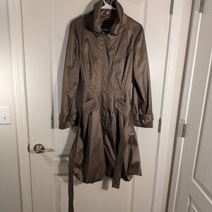 Samuel Dong Brown Long Coat